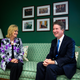 Sen. Cindy Hyde-Smith (R-MS) greets Supreme Court nominee Judge Brett Kavanaugh, in her office on Capitol Hill, on July 25, 2018 in Washington, DC.